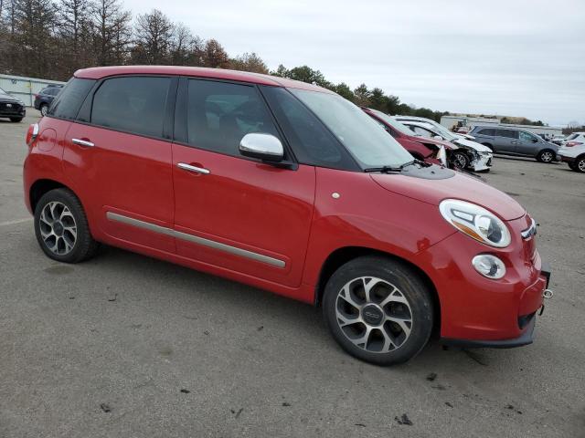 ZFBCFACH2EZ015530 - 2014 FIAT 500L LOUNGE RED photo 4