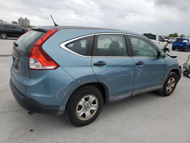 5J6RM3H35DL023168 - 2013 HONDA CR-V LX TURQUOISE photo 3