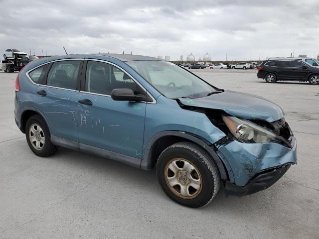 5J6RM3H35DL023168 - 2013 HONDA CR-V LX TURQUOISE photo 4