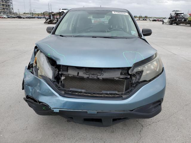 5J6RM3H35DL023168 - 2013 HONDA CR-V LX TURQUOISE photo 5