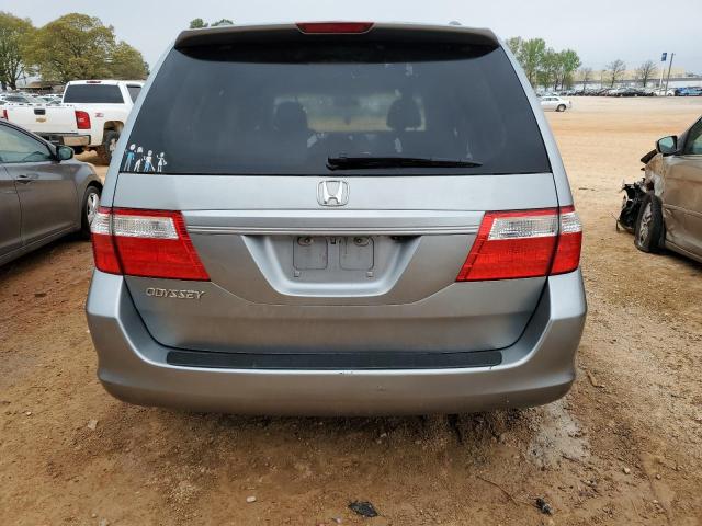 5FNRL38737B013676 - 2007 HONDA ODYSSEY EXL BLUE photo 6