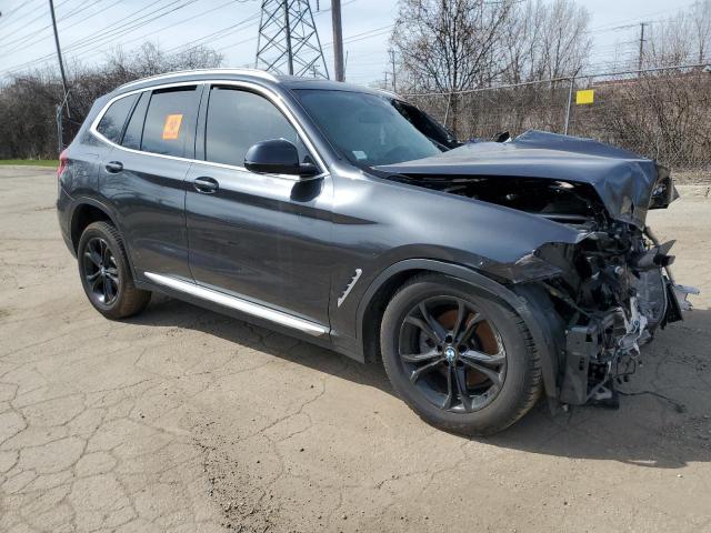 5UXTY5C06LLT36994 - 2020 BMW X3 XDRIVE30I GRAY photo 4