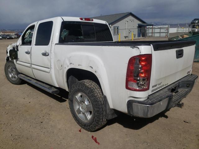 3GTP2VE23BG199611 - 2011 GMC SIERRA K1500 SLE WHITE photo 2