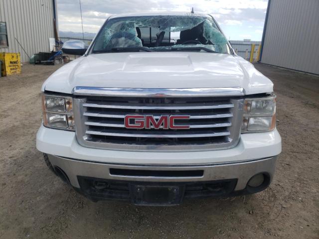 3GTP2VE23BG199611 - 2011 GMC SIERRA K1500 SLE WHITE photo 5