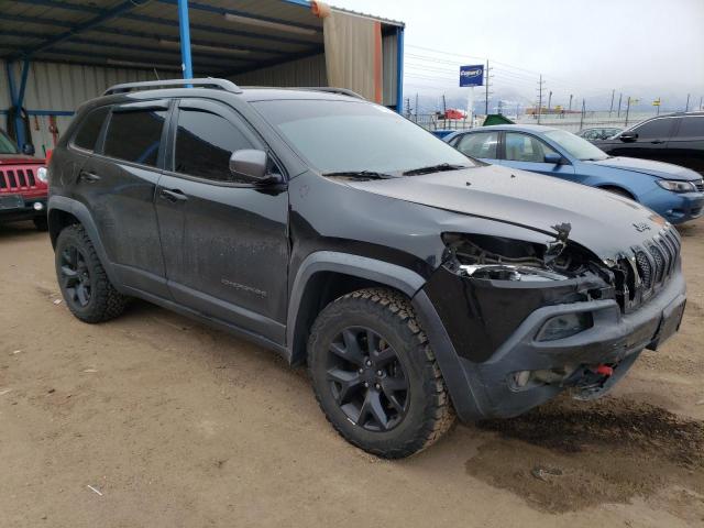 1C4PJMBS6EW186231 - 2014 JEEP CHEROKEE TRAILHAWK შავი ფოტო 4
