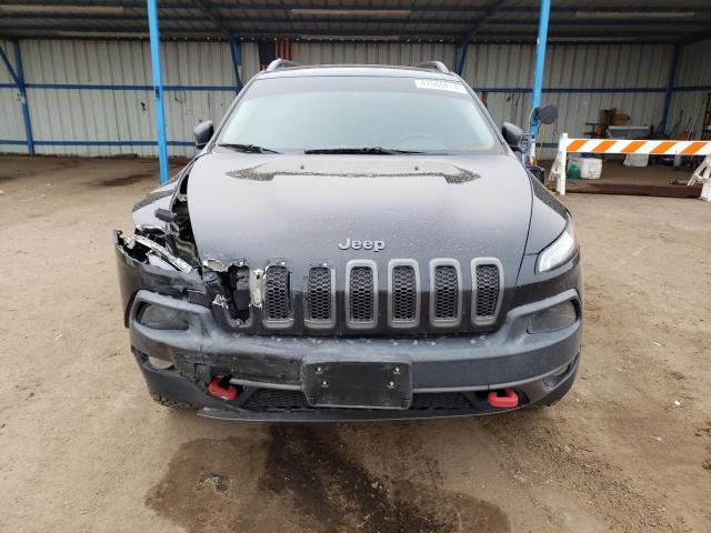 1C4PJMBS6EW186231 - 2014 JEEP CHEROKEE TRAILHAWK BLACK photo 5