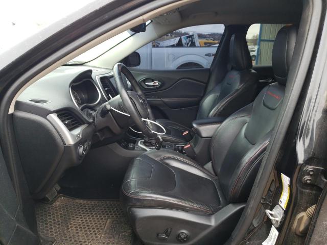 1C4PJMBS6EW186231 - 2014 JEEP CHEROKEE TRAILHAWK შავი ფოტო 7