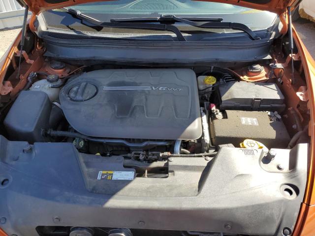 1C4PJMBSXFW604744 - 2015 JEEP CHEROKEE TRAILHAWK ნარინჯისფერი ფოტო 12