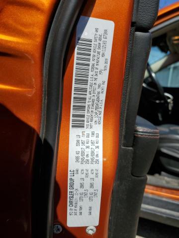 1C4PJMBSXFW604744 - 2015 JEEP CHEROKEE TRAILHAWK ნარინჯისფერი ფოტო 13