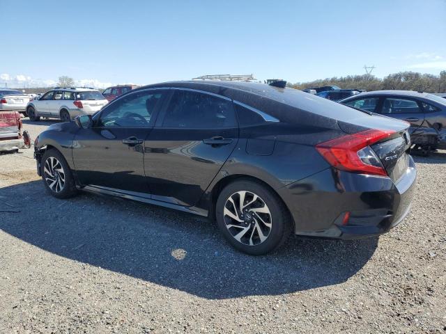 2HGFC2F72JH596146 - 2018 HONDA CIVIC EX BLACK photo 2