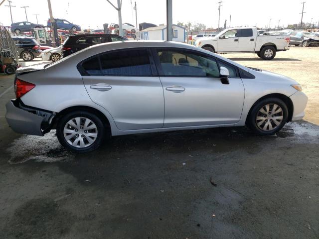 2HGFB2F54CH569051 - 2012 HONDA CIVIC LX SILVER photo 3