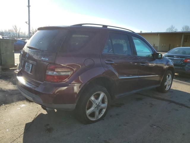 4JGBB22E98A304596 - 2008 MERCEDES-BENZ ML 320 CDI MAROON photo 3