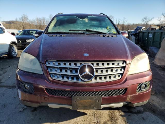 4JGBB22E98A304596 - 2008 MERCEDES-BENZ ML 320 CDI MAROON photo 5