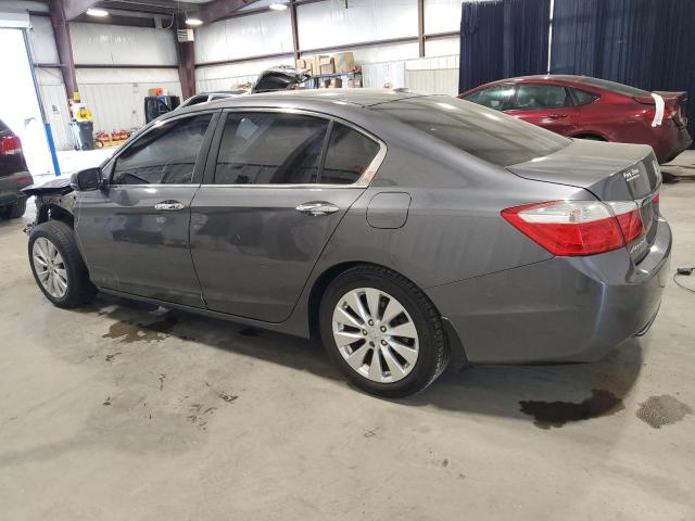 1HGCR2F80DA172736 - 2013 HONDA ACCORD EXL GRAY photo 2