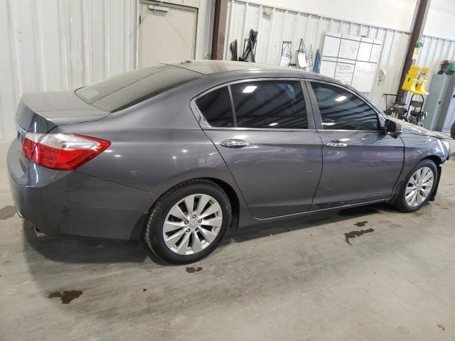 1HGCR2F80DA172736 - 2013 HONDA ACCORD EXL GRAY photo 3