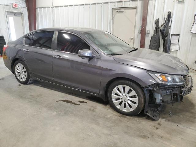 1HGCR2F80DA172736 - 2013 HONDA ACCORD EXL GRAY photo 4