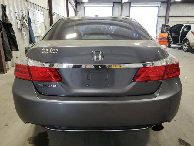 1HGCR2F80DA172736 - 2013 HONDA ACCORD EXL GRAY photo 6