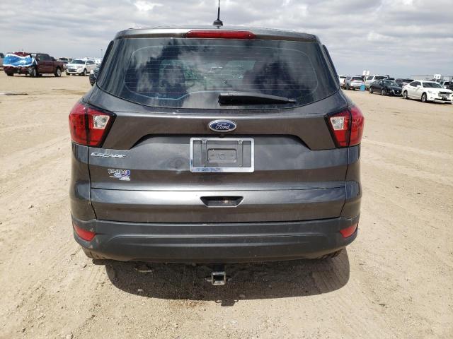 1FMCU0F78KUA41134 - 2019 FORD ESCAPE S GRAY photo 6