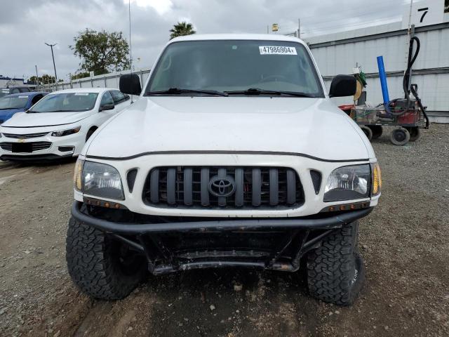 5TEGN92N54Z433445 - 2004 TOYOTA TACOMA DOUBLE CAB PRERUNNER WHITE photo 5