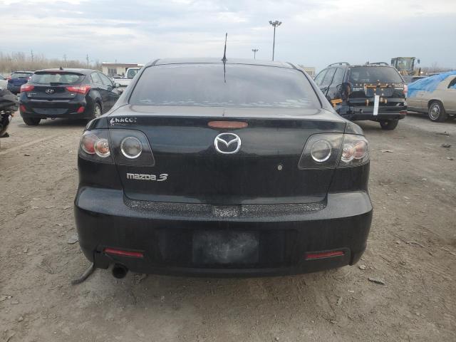 JM1BK12F671731854 - 2007 MAZDA 3 I BLACK photo 6