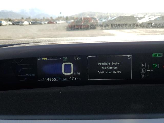 JTDKARFP0H3011024 - 2017 TOYOTA PRIUS PRIM ვერცხლისფერი ფოტო 9