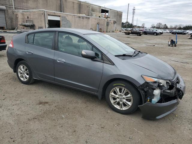 JHMZE2H72BS004823 - 2011 HONDA INSIGHT EX GRAY photo 4