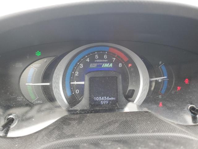 JHMZE2H72BS004823 - 2011 HONDA INSIGHT EX 灰色 照片 9