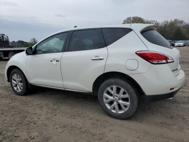 JN8AZ1MU3BW051994 - 2011 NISSAN MURANO S WHITE photo 2