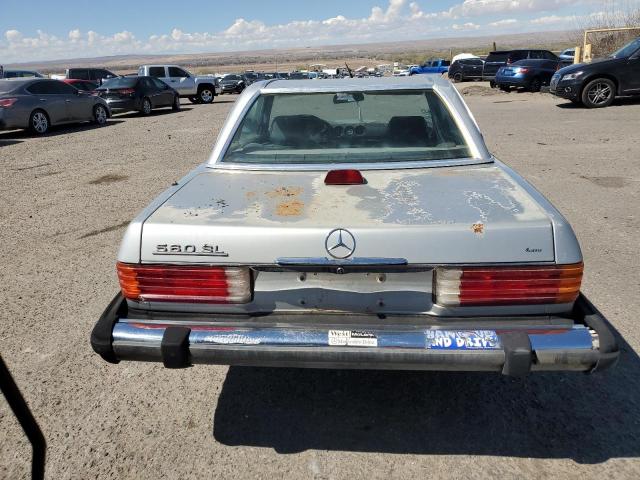 WDBBA48D2GA036506 - 1986 MERCEDES-BENZ 560 SL GRAY photo 6