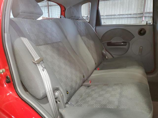 KL1TD62655B432365 - 2005 CHEVROLET AVEO BASE Qırmızı foto 10