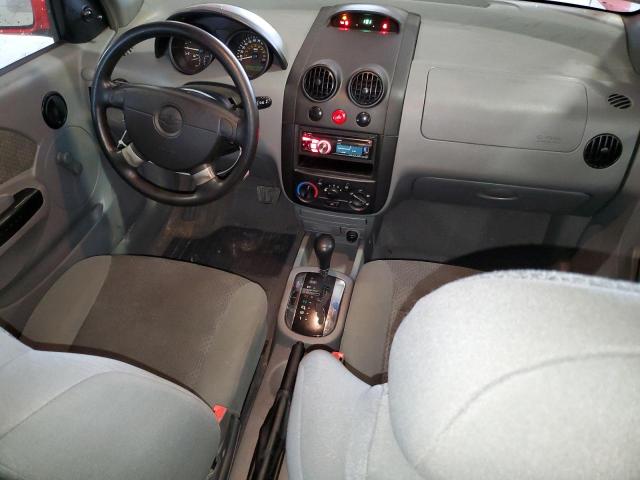 KL1TD62655B432365 - 2005 CHEVROLET AVEO BASE Qırmızı foto 8
