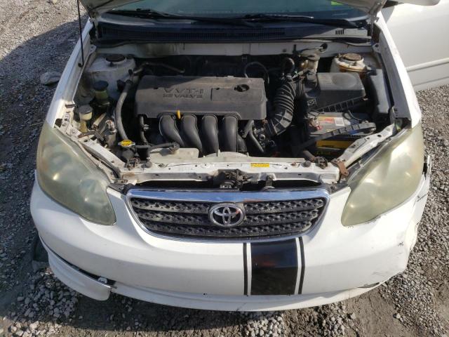 2T1BR32E75C506432 - 2005 TOYOTA COROLLA CE WHITE photo 11