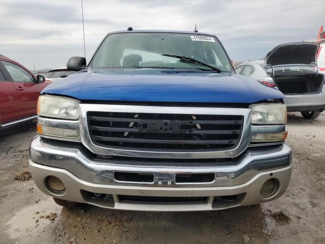 1GTEK19T04Z203880 - 2004 GMC NEW SIERRA K1500 BLUE photo 5