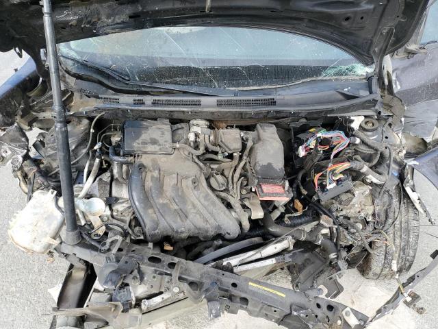 3N1CN7AP7FL936800 - 2015 NISSAN VERSA S SILVER photo 11