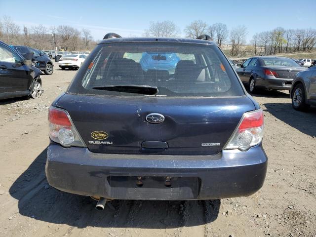 JF1GG67666H815245 - 2006 SUBARU IMPREZA 2.5I SPORTS WAGON BLUE photo 6