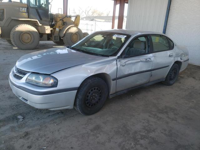 2G1WF52E749149007 - 2004 CHEVROLET IMPALA SILVER photo 1