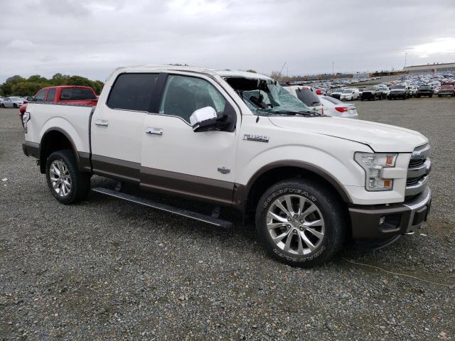 1FTEW1EF2GFA72493 - 2016 FORD F150 SUPERCREW WHITE photo 4