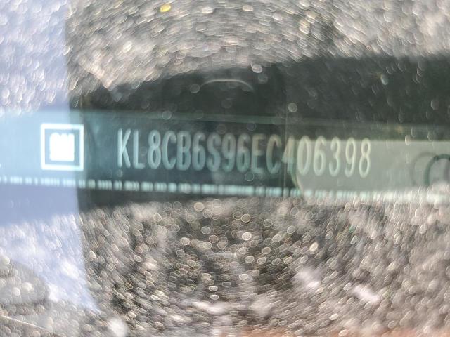 KL8CB6S96EC406398 - 2014 CHEVROLET SPARK LS GREEN photo 12