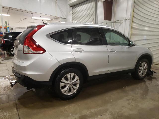 2HKRM4H79DH658803 - 2013 HONDA CR-V EXL SILVER photo 3