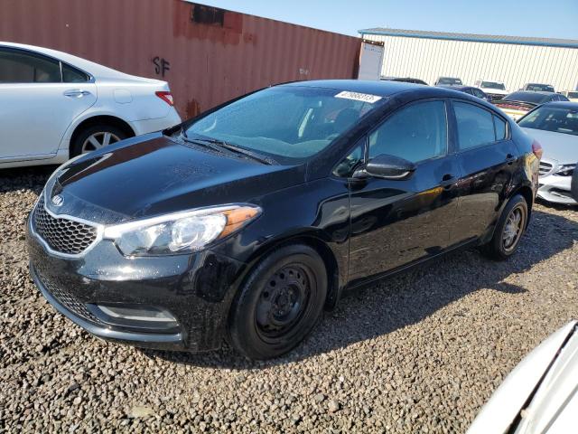 KNAFK4A62E5058326 - 2014 KIA FORTE LX BLACK photo 1