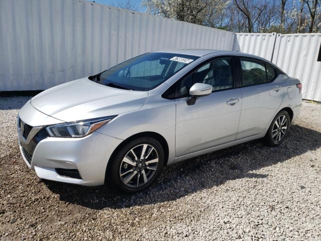 3N1CN8EV1ML811903 - 2021 NISSAN VERSA SV SILVER photo 1