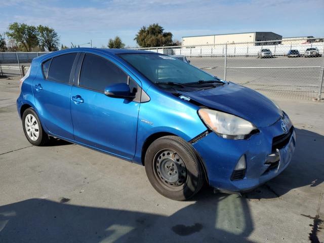 JTDKDTB37D1556070 - 2013 TOYOTA PRIUS C BLUE photo 4