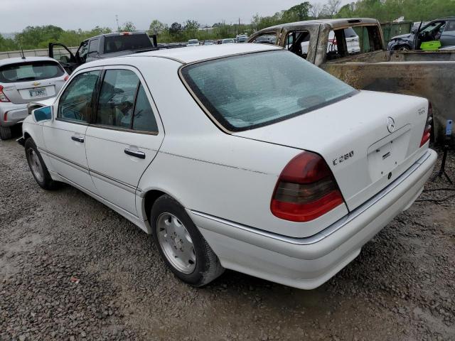 WDBHA29G5WF746427 - 1998 MERCEDES-BENZ C 280 WHITE photo 2