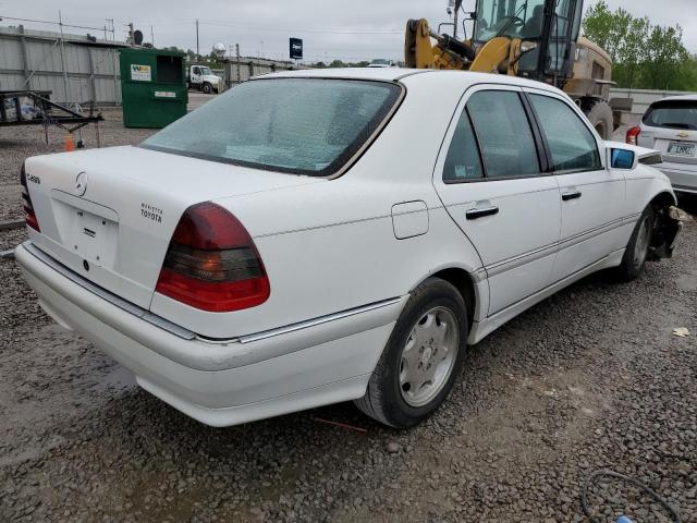 WDBHA29G5WF746427 - 1998 MERCEDES-BENZ C 280 WHITE photo 3