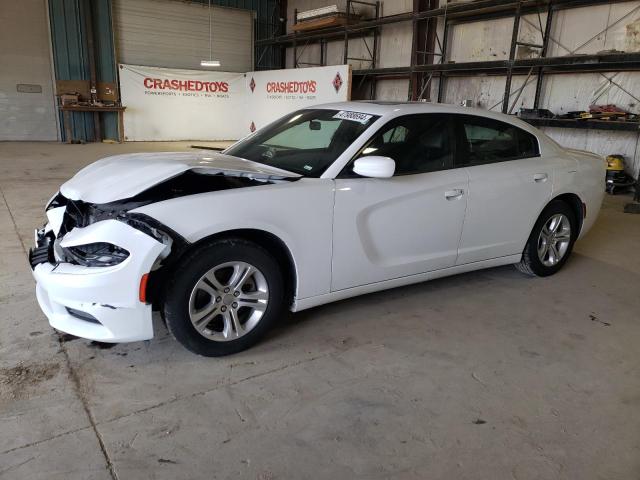 2C3CDXBG5NH149743 - 2022 DODGE CHARGER SXT WHITE photo 1