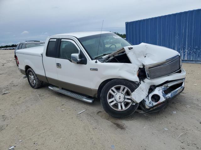 1FTPX12506NA07972 - 2006 FORD F150 WHITE photo 4