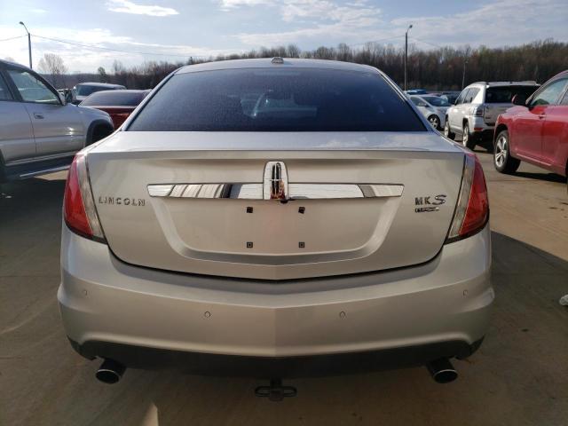 1LNHL9FT9AG611116 - 2010 LINCOLN MKS SILVER photo 6