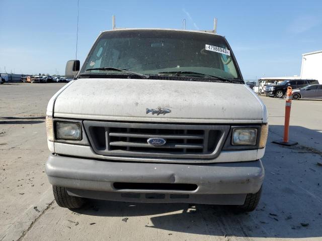 1FTSS34L35HB25186 - 2005 FORD ECONOLINE E350 SUPER DUTY VAN WHITE photo 5