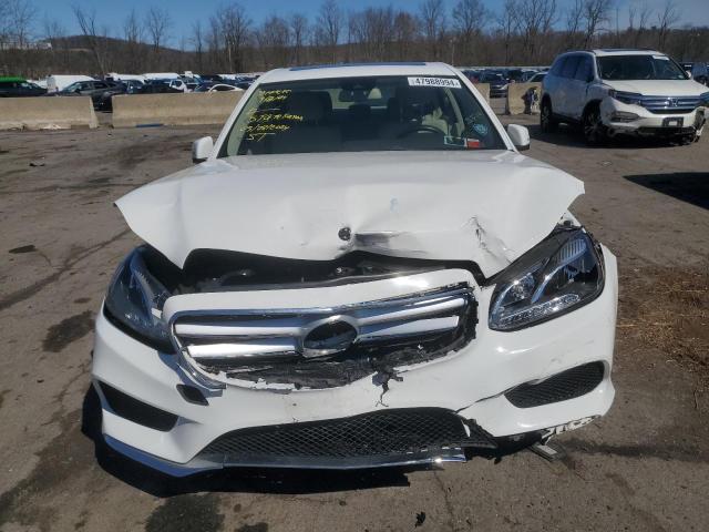 WDDHF8JB1EA937477 - 2014 MERCEDES-BENZ E 350 4MATIC WHITE photo 5