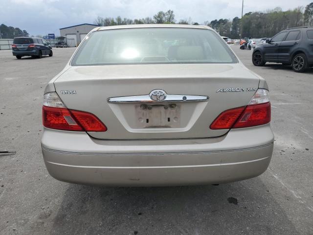 4T1BF28B64U377497 - 2004 TOYOTA AVALON XL TAN photo 6